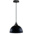 Industrial Ceiling Pendant Light Fitting with Metal Dome Lampshade ~1586